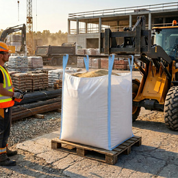 Big Bag worek 1000 kg mocny na gruz kontener biały