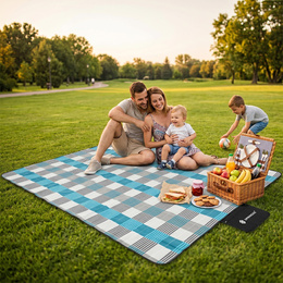 Koc piknikowy plażowy 200x200 springos mata biwak