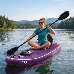 Deska SUP 350 cm pompowana do pływania na stojąco paddleboard z siedziskiem i akcesoriami