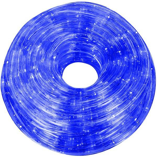 Wąż świetlny 480 Led niebieski 20m z programatorem IP44