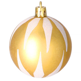 Bombki choinkowe 77 szt. ozdoby świąteczne złoty