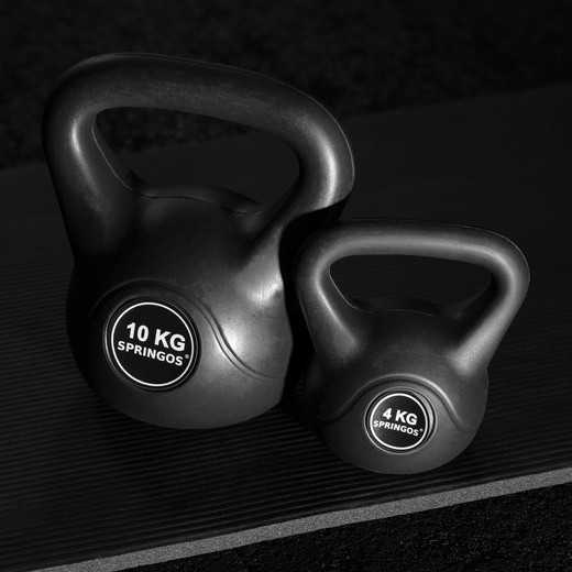 Kettlebell kula 4kg hantle ABS