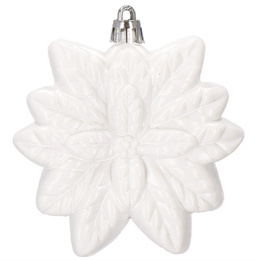 Bombki choinkowe 72 szt. biały zestaw choinkowy