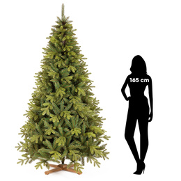 Choinka sztuczna 240 cm Premium Royal Trees świerk syberyjski z drewnianym stojakiem