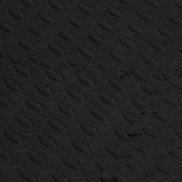 Mata piankowa 90x118 cm do ćwiczeń czarne puzzle pod sprzęt pianka EVA