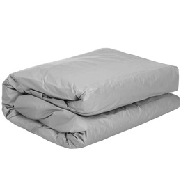 Pokrowiec na samochód 480x175x120cm wodoodporna plandeka na auto szara 