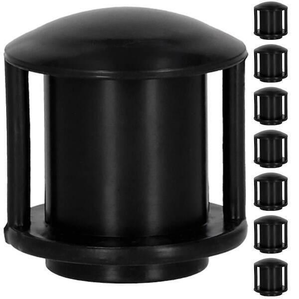 Grzybki do trampoliny 8 szt. do mocowania na słupki czarne
