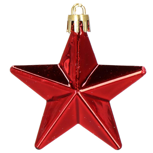 Bombki choinkowe 105 szt. ozdoby świąteczne zestaw biały, czerwony