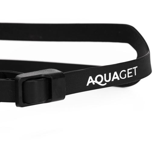 Okulary do pływania z zatyczkami do uszu, nosa zestaw okularki na basen UV Anti-fog