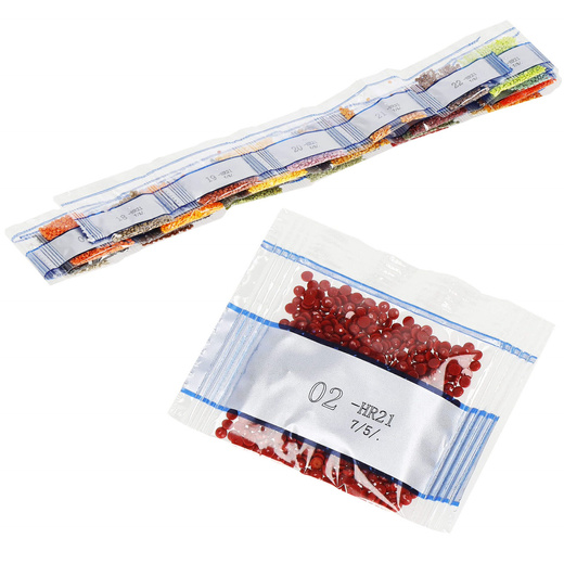 Haft diamentowy krajobraz smok diamentowa 40x30 cm