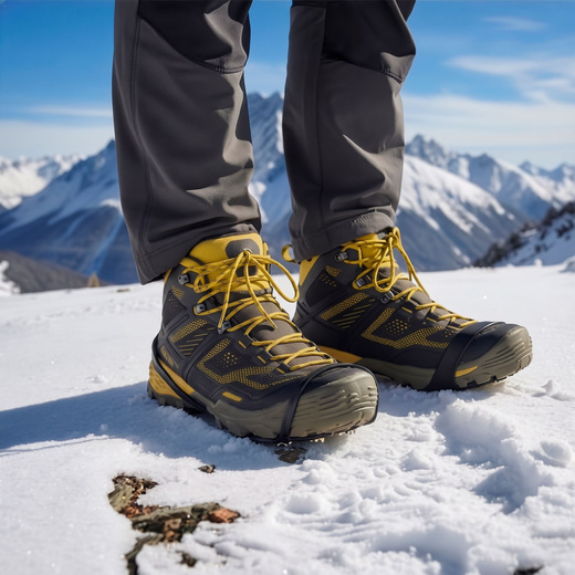 Raczki na buty turystyczne, trekkingowe nakładki antypoślizgowe, kolce rozmiar 37-45 czarne