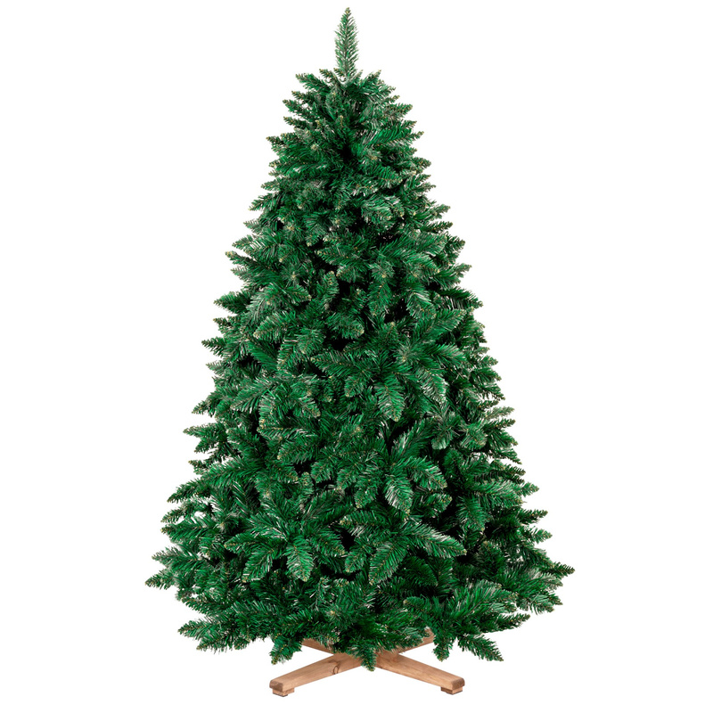 Choinka sztuczna 180 cm sosna leśna jak żywa Royal Trees premium z drewnianym stojakiem