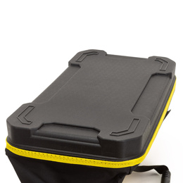 Torba warsztatowa 49x27x35 cm monterska organizer na narzędzia 45L żółto-czarna