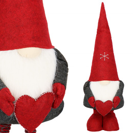 Para krasnali 120cm ozdoba świąteczna, gnom świąteczny, skrzat na teleskopowych nóżkach