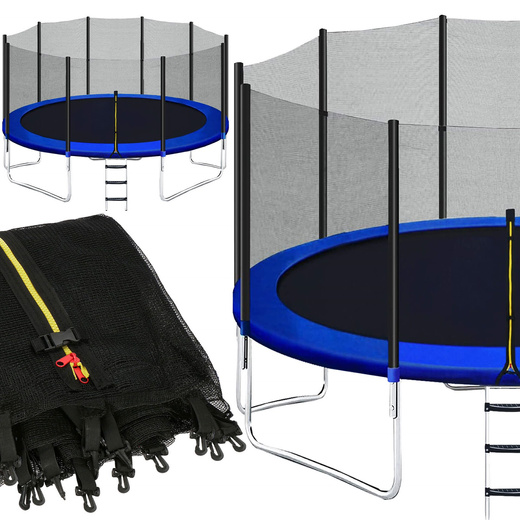 Siatka do trampoliny zewnętrzna 15FT 460 cm 10 słupków