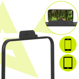 Bieżnia domowa elektryczna 6 km/h do biegania i chodzenia, z pilotem składana, cicha praca