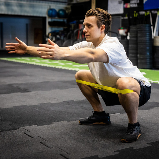Gumy oporowe do ćwiczeń zestaw 5 szt. taśmy fitness rehabilitacyjne opór 1-20 kg