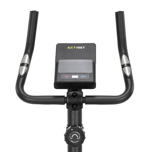 Rower stacjonarny, magnetyczny 8 poziomów oporu, rowerek treningowy z czujnikiem tętna