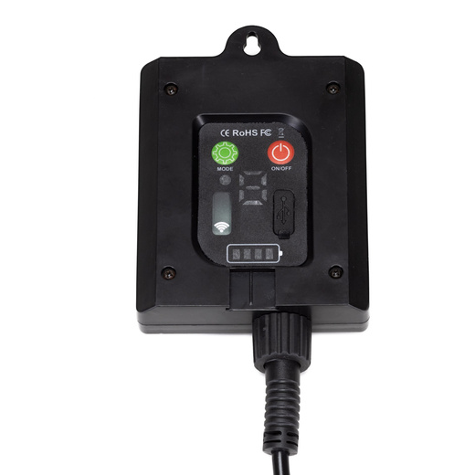 Lampki choinkowe żarówki 15 Led oświetlenie zewnętrzne solarne 10,5 m multikolor