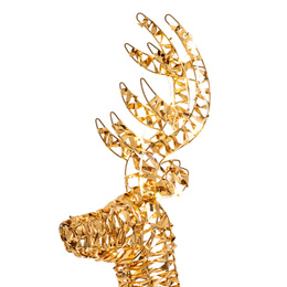 Renifer świąteczny 120 LED dekoracja świetlna 145 cm do ogrodu, ciepły biały