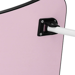 Stolik pod laptopa z miejscem na kubek i tablet, składana podstawka na komputer czarna