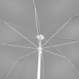 Parasol plażowy niebieski 240 cm