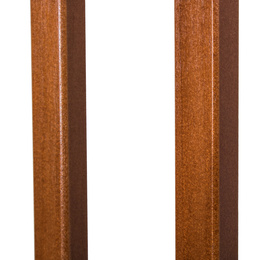 Bramka zabezpieczająca rozporowa 75-96 cm brązowo-czarna