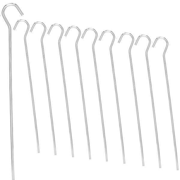 Śledzie do namiotu 10 szt. 31 cm stalowe szpilki namiotowe