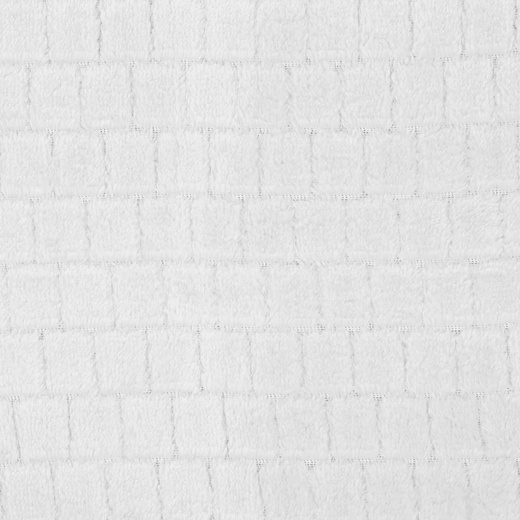 Narzuta na łóżko, pled 170x210cm tłoczony, dwustronny koc na kanapę jasny szary