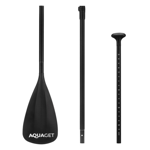 Wiosło do deski SUP kajakowe regulowane 3-częściowe składane 160 – 208 cm do pontonu