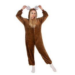 Piżama kigurumi renifer kombinezon jednoczęściowy damski rozmiar S
