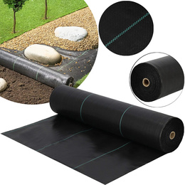 Agrowłóknina antychwastowa agrotkanina 135 g/m2 mata 1,1m x 50m + kotwy mocujące 50 szt.