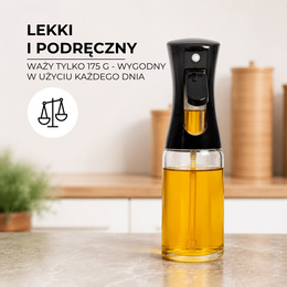 Dozownik do oleju 300 ml spryskiwacz do oliwy octu rozpylacz kuchenny pojemnik spray