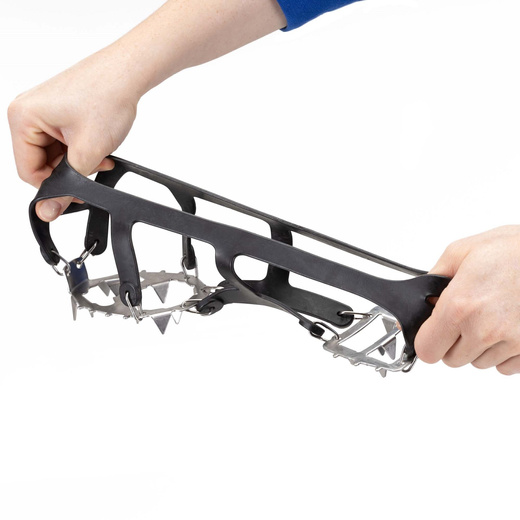 Raczki na buty turystyczne, nakładki rozmiar 40-45 czarne