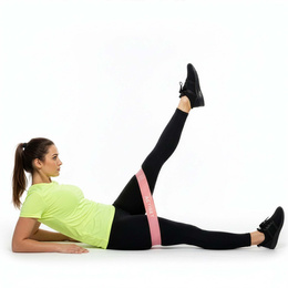 Gumy oporowe do ćwiczeń zestaw 5 szt. taśmy fitness do rehabilitacji opór 1-20 kg