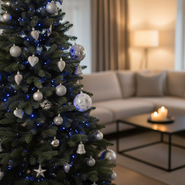 Choinka sztuczna 240 cm sosna zielona PE Royal Trees premium drzewko świąteczne jak żywe