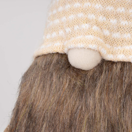 Skrzat świąteczny 51 cm ozdoba bożonarodzeniowa krasnal świąteczny, gnom stojący figurka 