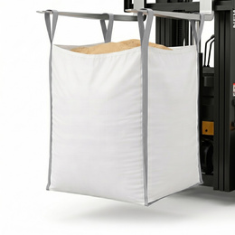 Big Bag worek 1000 kg mocny na gruz 145x90x90 cm kontener z uchwytami biały