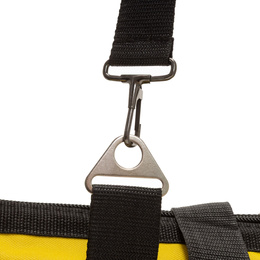 Torba warsztatowa 49x27x35 cm monterska organizer na narzędzia 45L żółto-czarna