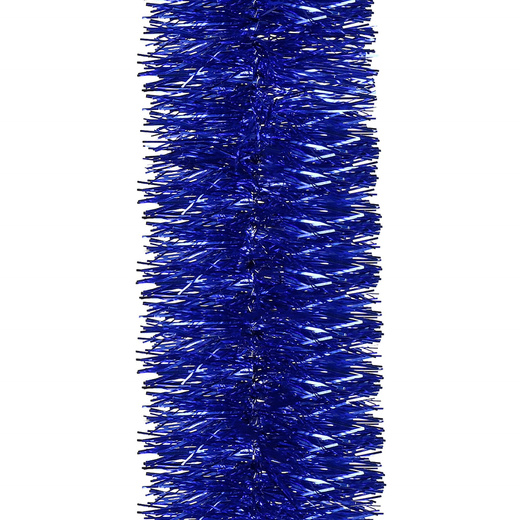 Łańcuch na choinkę 6m granatowy, girlanda choinkowa, średnica 7cm