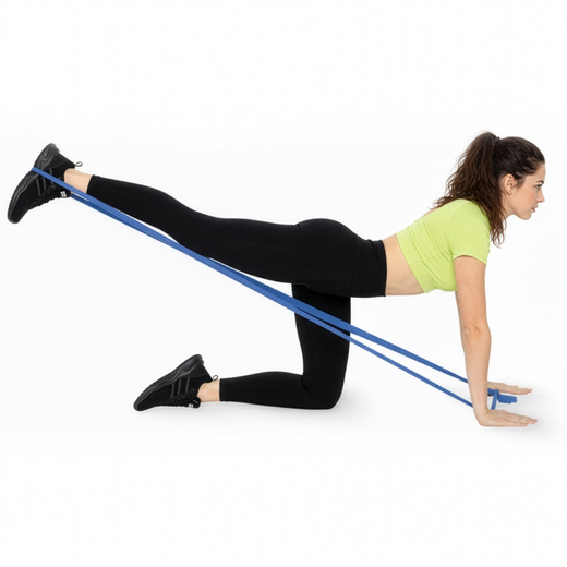 Gumy oporowe do ćwiczeń zestaw 5 szt. taśmy fitness do rehabilitacji opór 1-15 kg