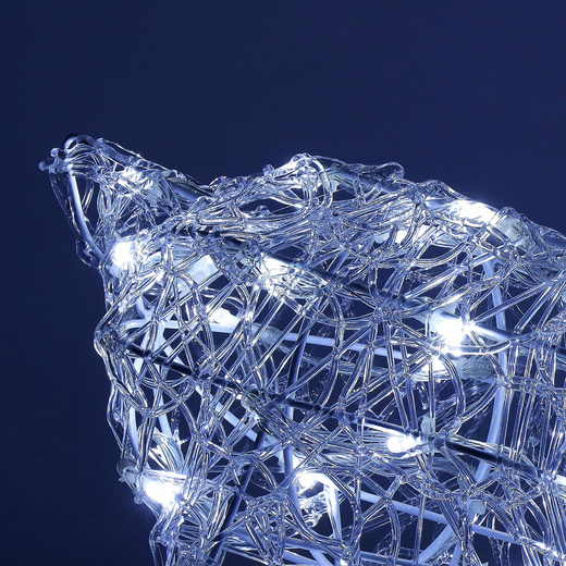 Renifer Led świąteczny 130 LED świetlna dekoracja biały zimny