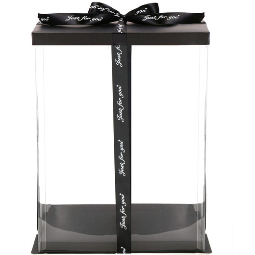 Miś z płatków róż czerwony 22 cm rose bear z kokardką i lampkami LED biały zimny