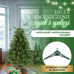 Choinka sztuczna premium 120 cm jodła zielona