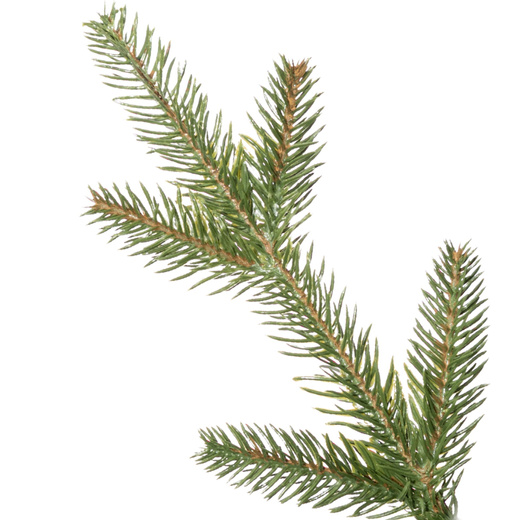 Choinka sztuczna na pniu 180 cm świerk naturalny ze stojakiem nowoczesny