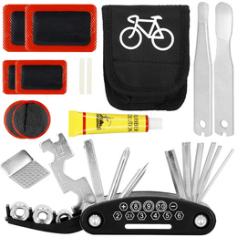Zestaw do naprawy opon rowerowych 14 szt. zestaw naprawczy multitool