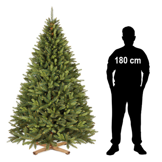 Choinka sztuczna 220 cm Premium Royal Trees świerk syberyjski z drewnianym stojakiem