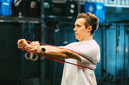 Gumy oporowe do ćwiczeń zestaw 3 szt. taśmy do ćwiczeń fitness, treningu