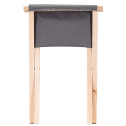 Krzesło składane turystyczne, wędkarkie, stołek na biwak, kemping, jasnoszary