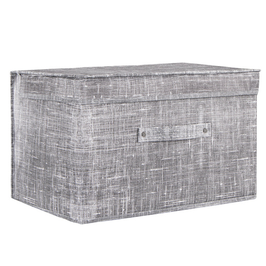 Pudełko do przechowywania 30x50x40cm organizer zamykany szary